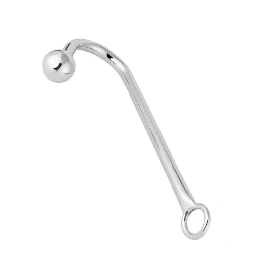 AllNight Hook Smooth Anal Metal Sex Toy 3294 0719